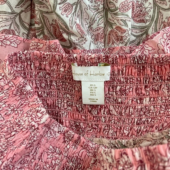 House of Harlow 1960 floral tiered skirt NWOT - Picture 4 of 6